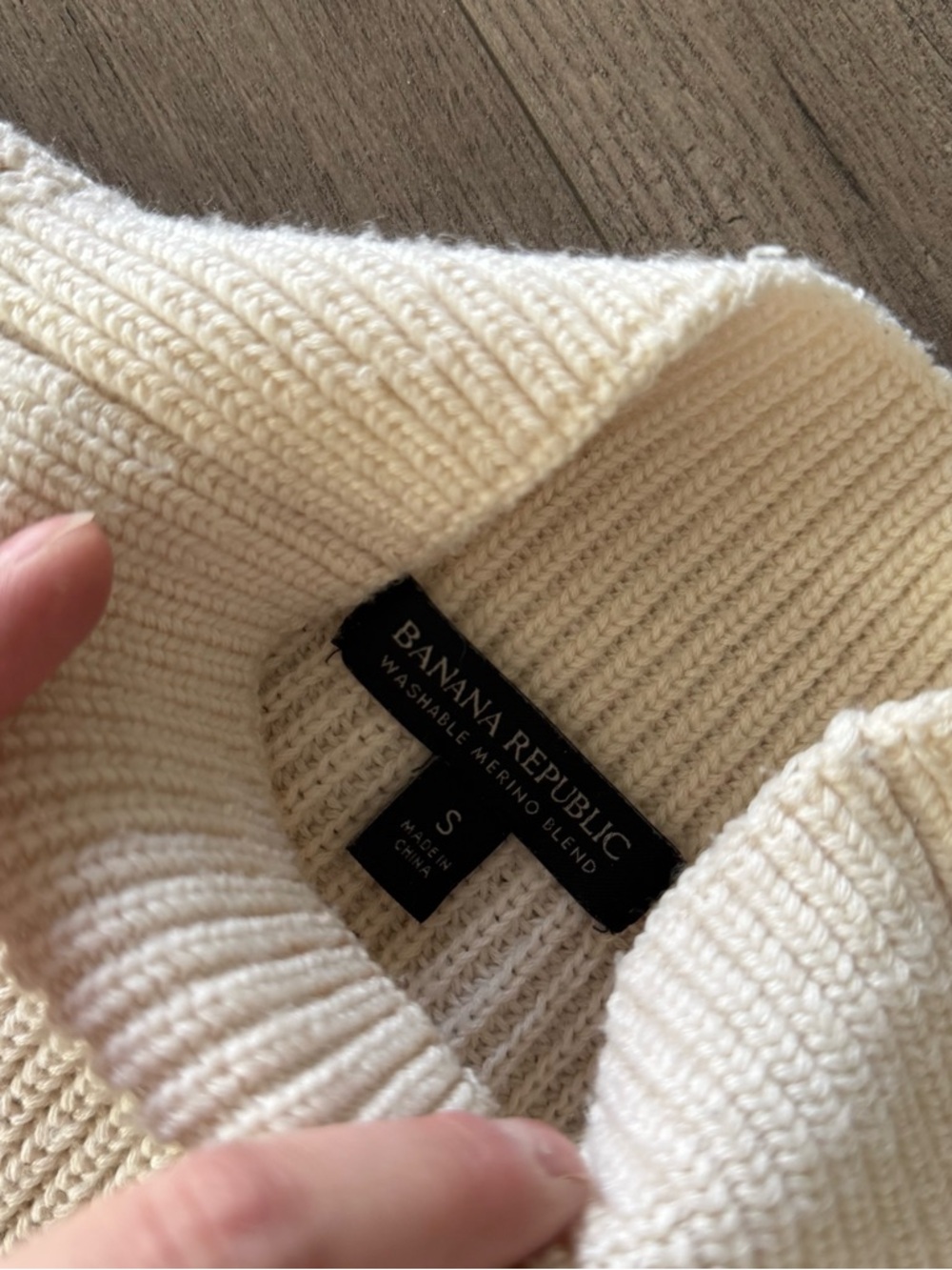 Banana Republic Mariner Wool Striped Bell Sleeve Sweater - Picture 5 of 6